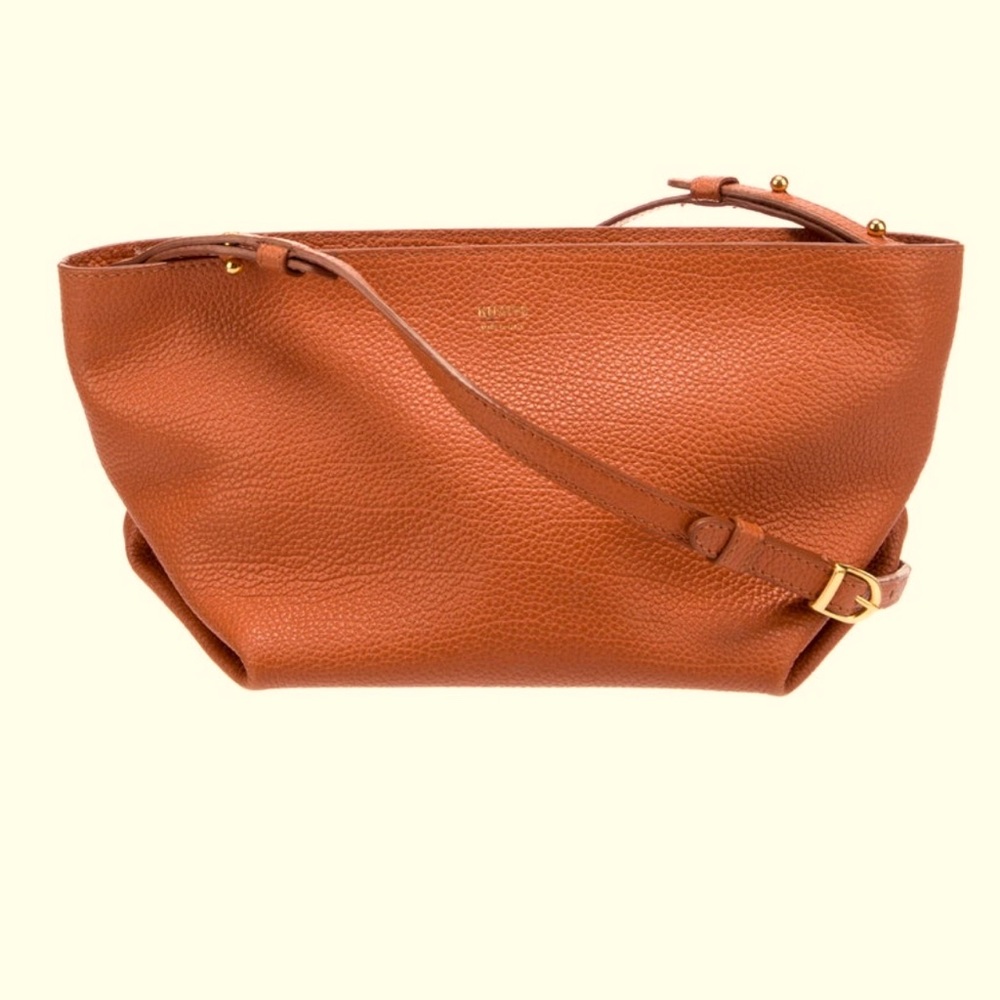Khaite leather crossbody bag